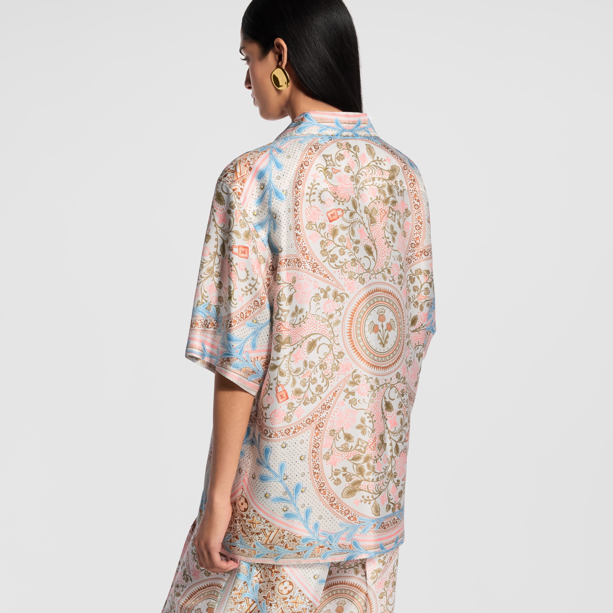 Flower Foulard Short-Sleeved Shirt - Women - Ready-to-Wear | LOUIS